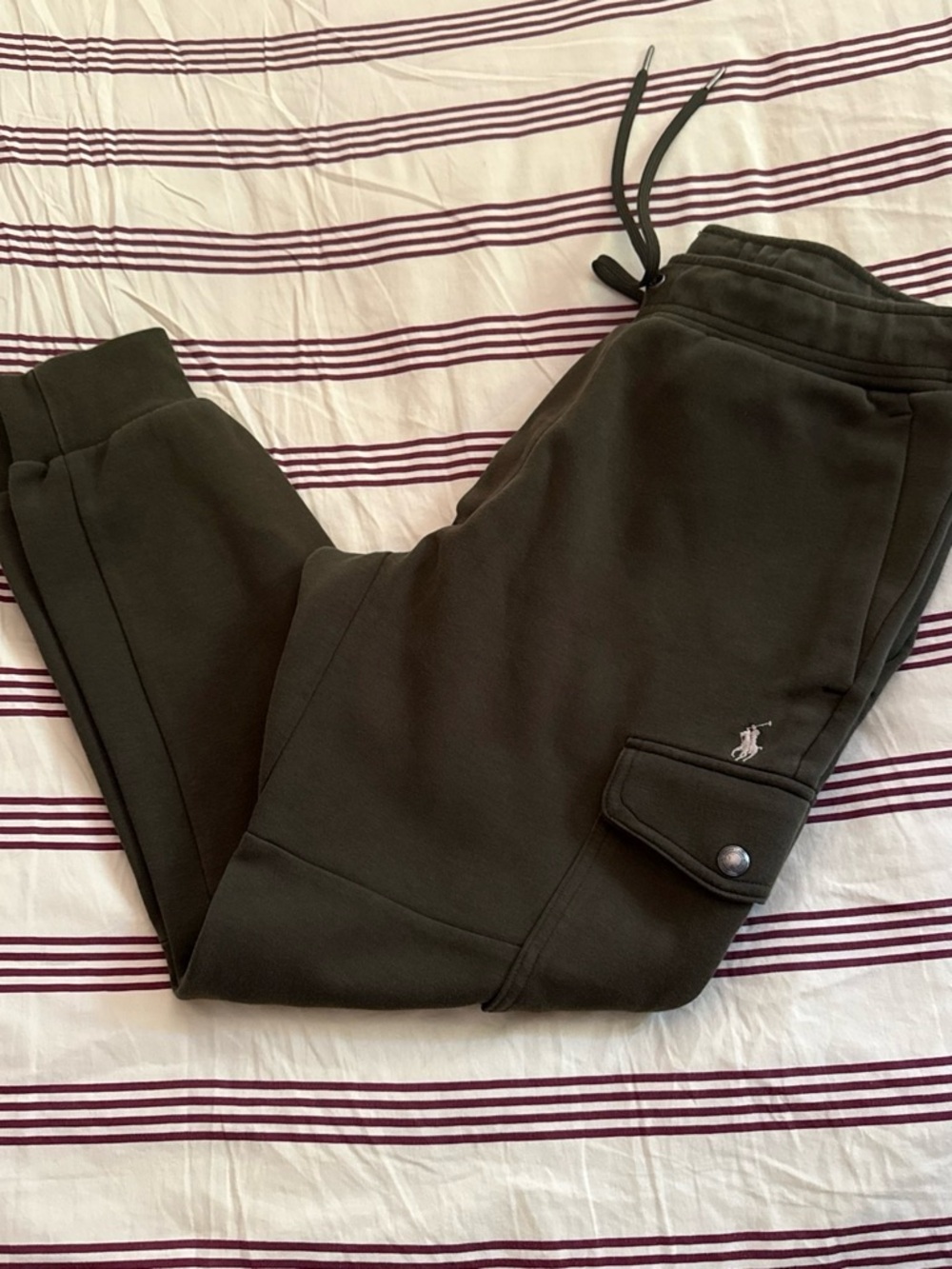 Polo by Ralph Lauren Dark Olive Green Jogger Sweatpants